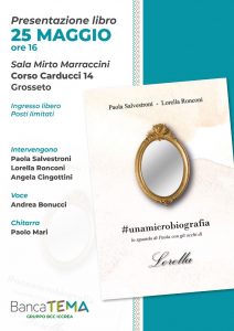 PRESENTAZIONE #UNAMICROBIOGRAFIA Banca Tema Grosseto